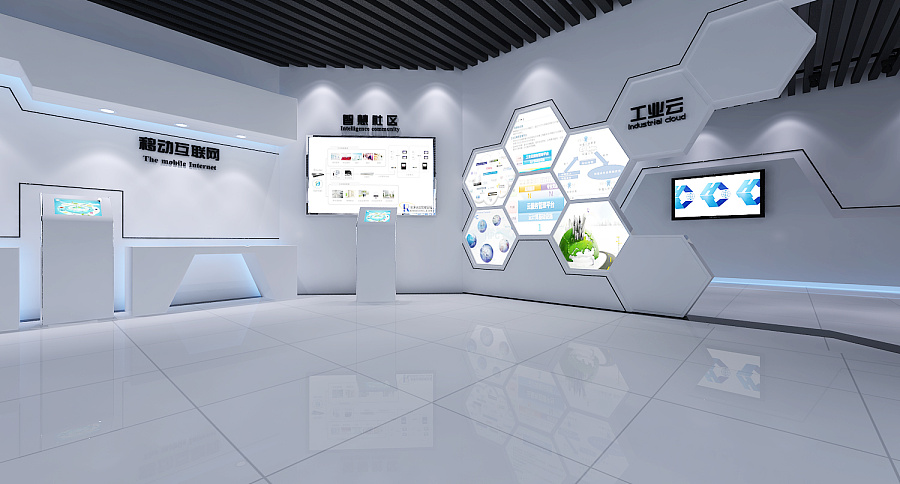 惠通智能科技展廳——櫥窗與空間設計的創新融合