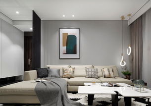 130㎡現代灰度住宅 濟南東荷逸品空間設計解析